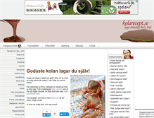 Tablet Screenshot of kolarecept.se